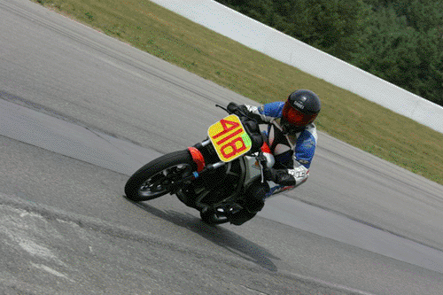 vintage motorcycles at Mosport