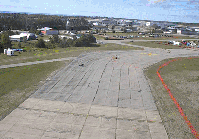North Bay track corners 2, 3, 4 connecting taxiways