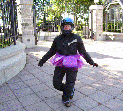 Tinkerbelle at 24 Sussex Drive in Ottawa