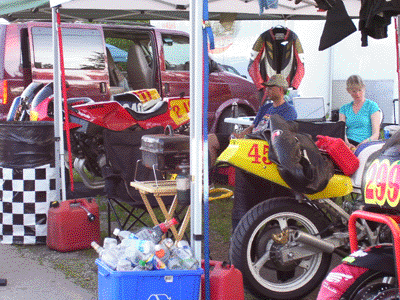 Quinte TT 2008, the Pieces of Eight pits