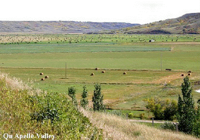 Qu Apelle Valley area of campground