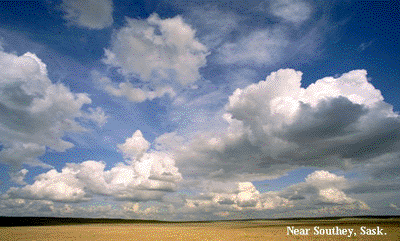 Southey Saskatchewan sky
