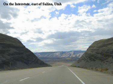 Motorcycle Tour Part 4 - Salina Utah - Leonard and Judys motorcycle touring story October 2008