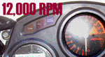 12,000 rpm Honda CBR 600