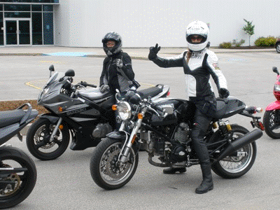 Ducati riders at the WROAR Ride