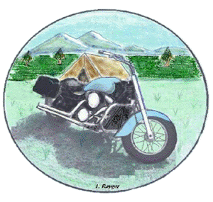 2 Wheels by the Campfire - Motorcycle touring articles by Leonard R.