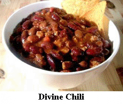 one pot recipes for camping - divine chili