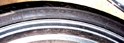 motorcycle tire information and how to read the sidewalls